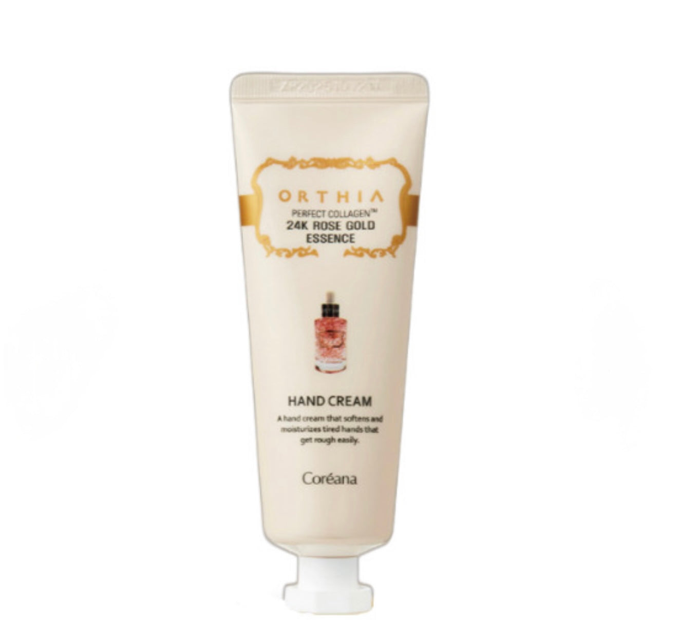 Coreana Orthia Perfect Collagen 24K Rose Gold Essence Hand Cream