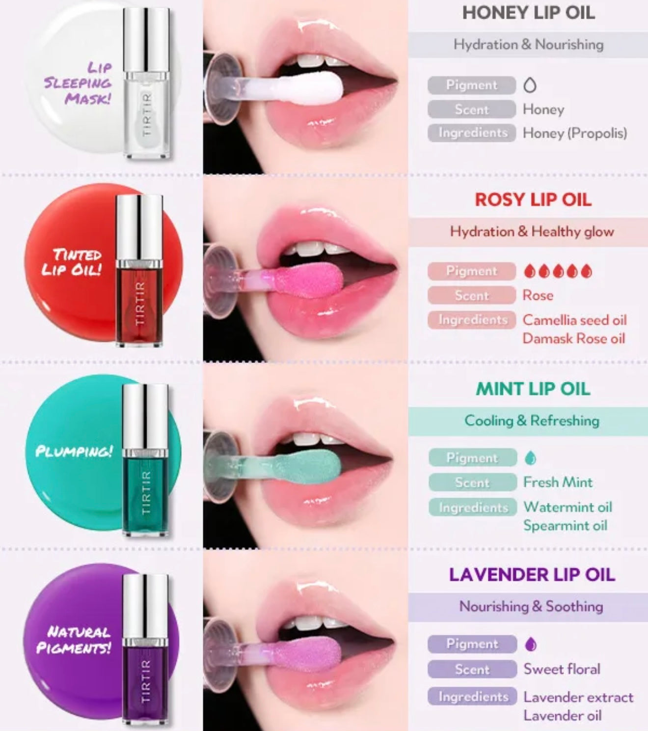 TIRTIR My Glow Honey Lip Oil