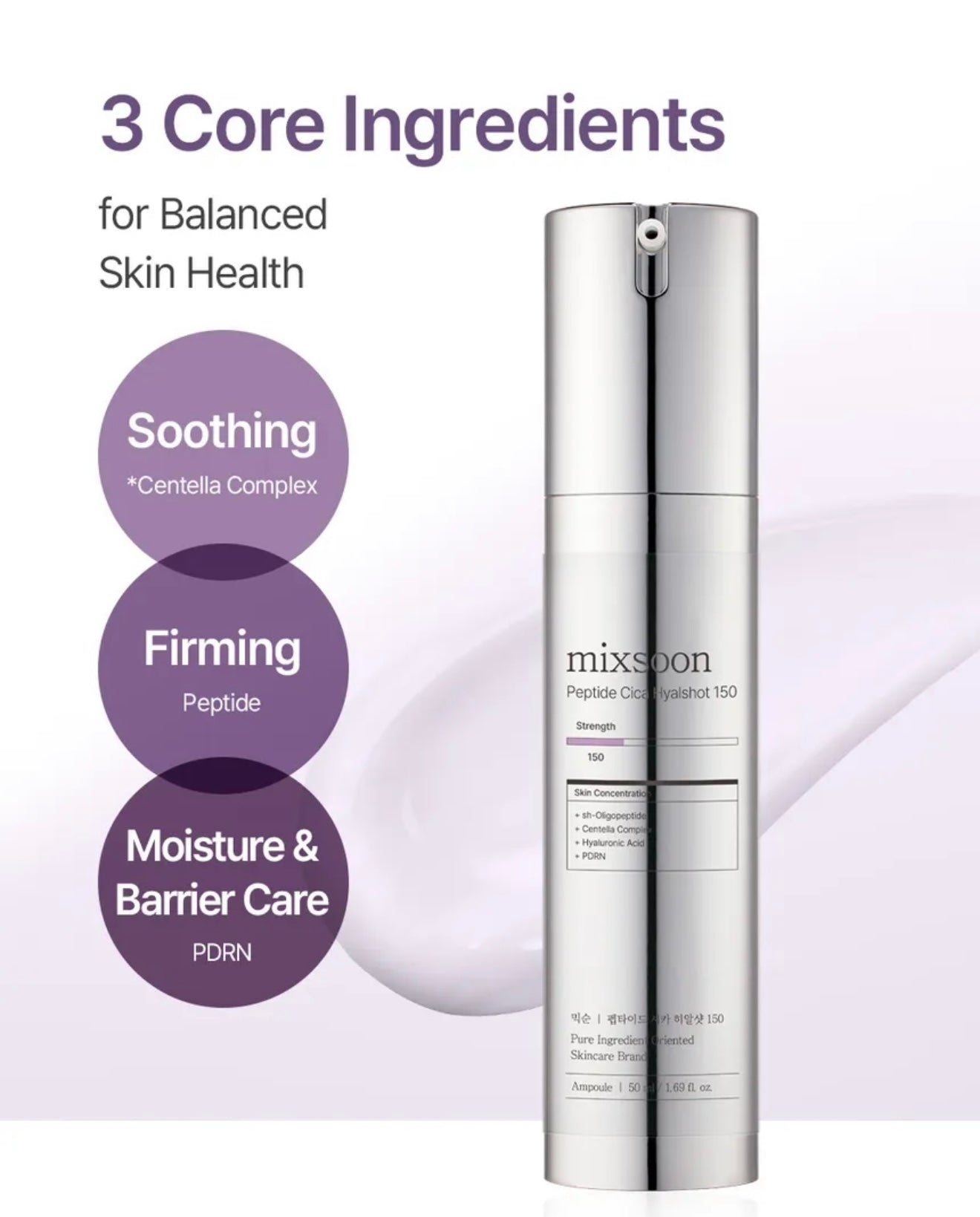 mixsoon Peptide Cica Hyalshot 150