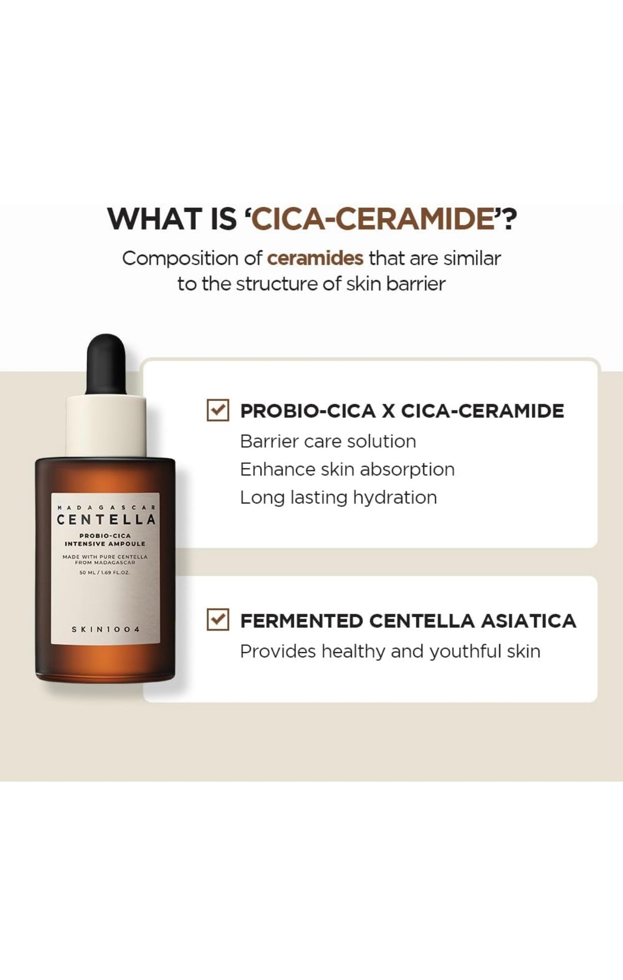 SKIN1004 Madagascar Centella Probio-Cica Intensive Ampoule Jumbo