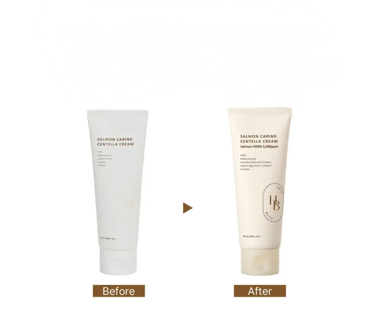 HEVEBLUE Salmon Caring Centella Cream