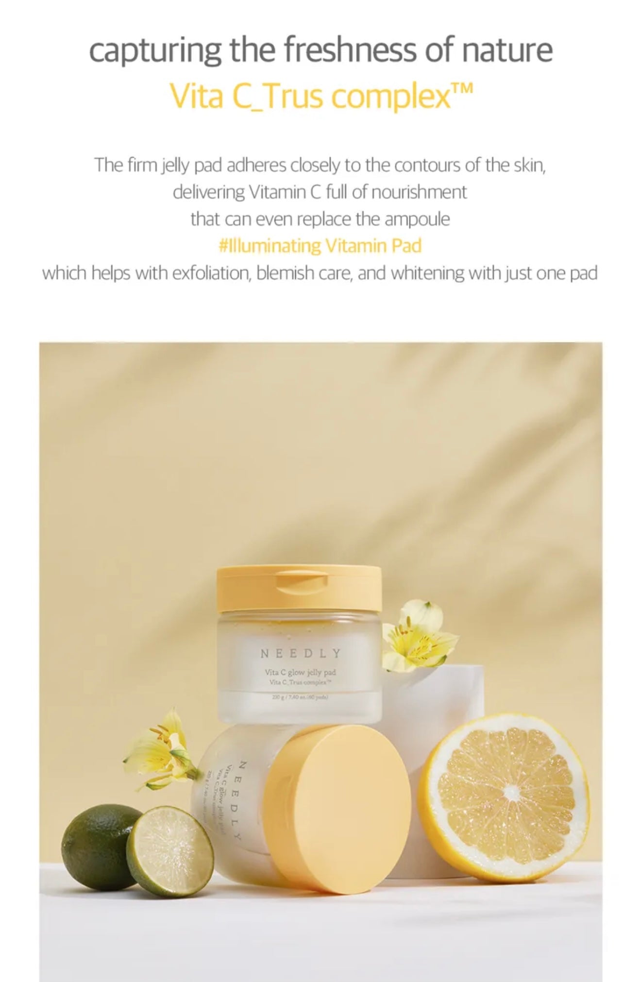 NEEDLY Vita C Glow Jelly Pad
