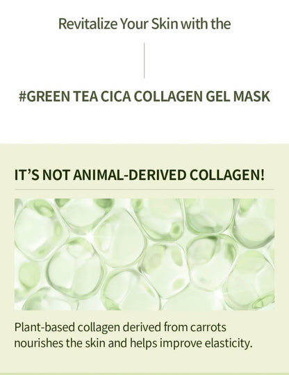 Nacific Green Tea Cica Collagen Gel Mask