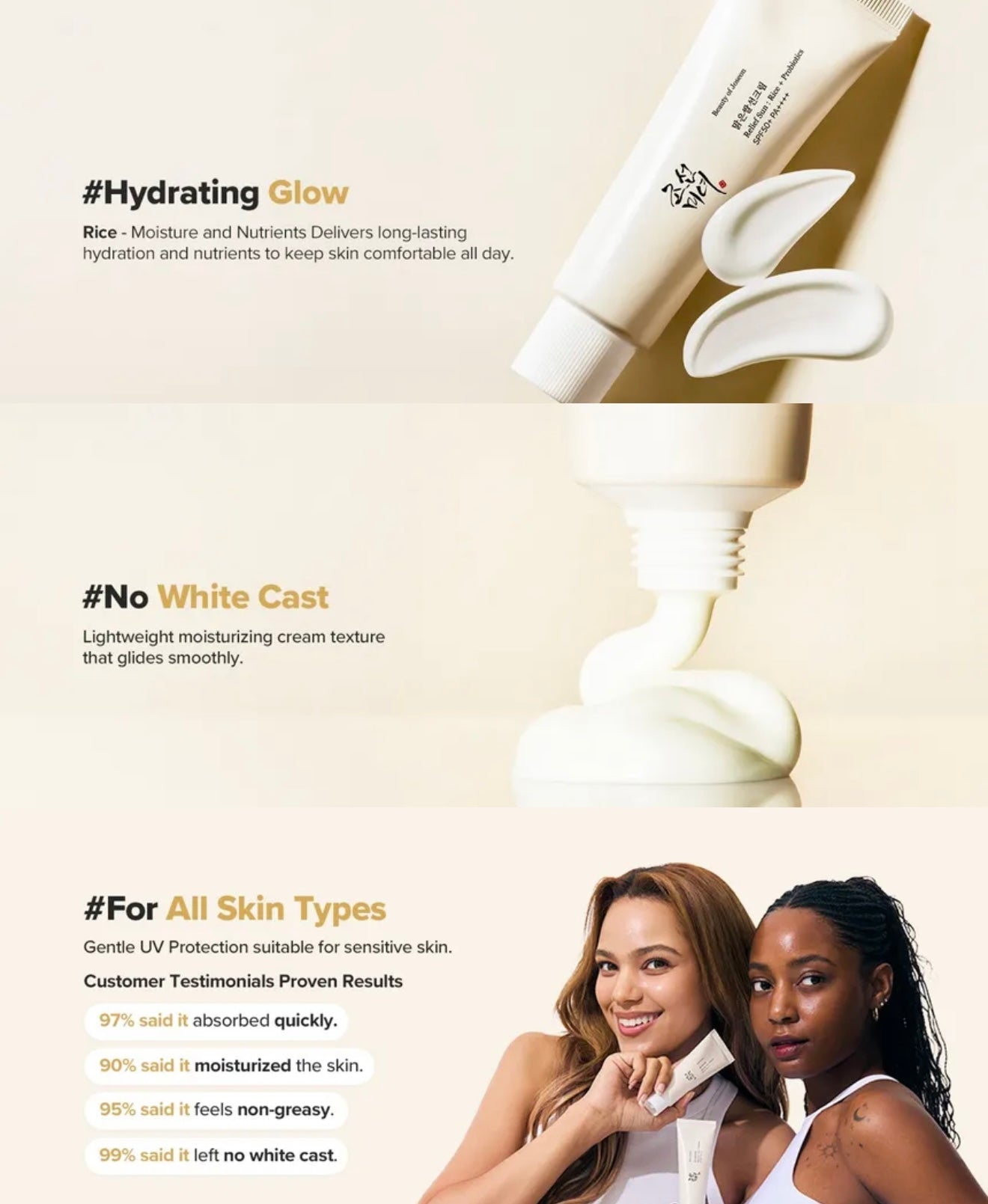 Beauty of Joseon Relief Sun : Rice + Probiotics