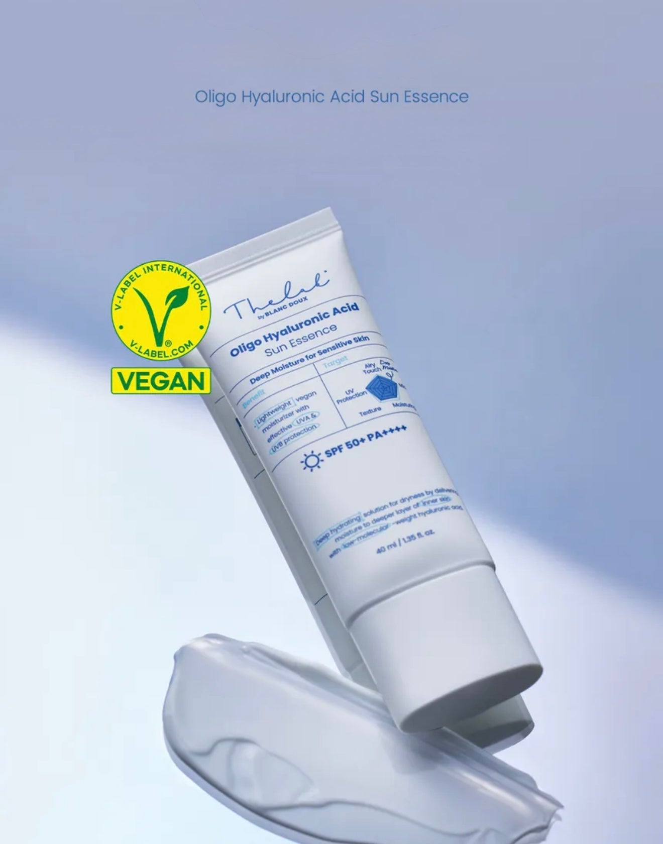 THE LAB by blanc doux Oligo Hyaluronic Acid Sun Essence