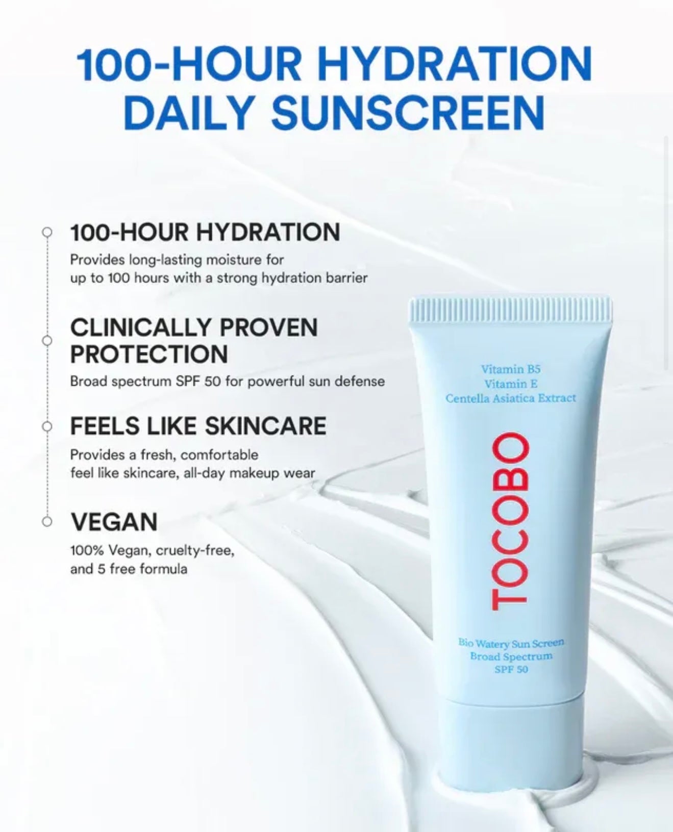 TOCOBO Bio Watery Sun Cream