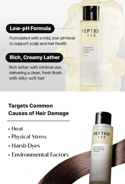 COSRX Peptide 132 Ultra Perfect Hair Bonding Shampoo