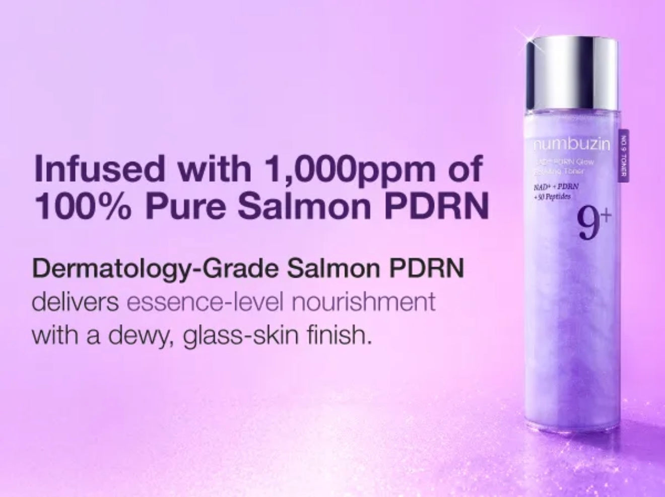 numbuzin No.9 NAD+ PDRN Glow Boosting Toner