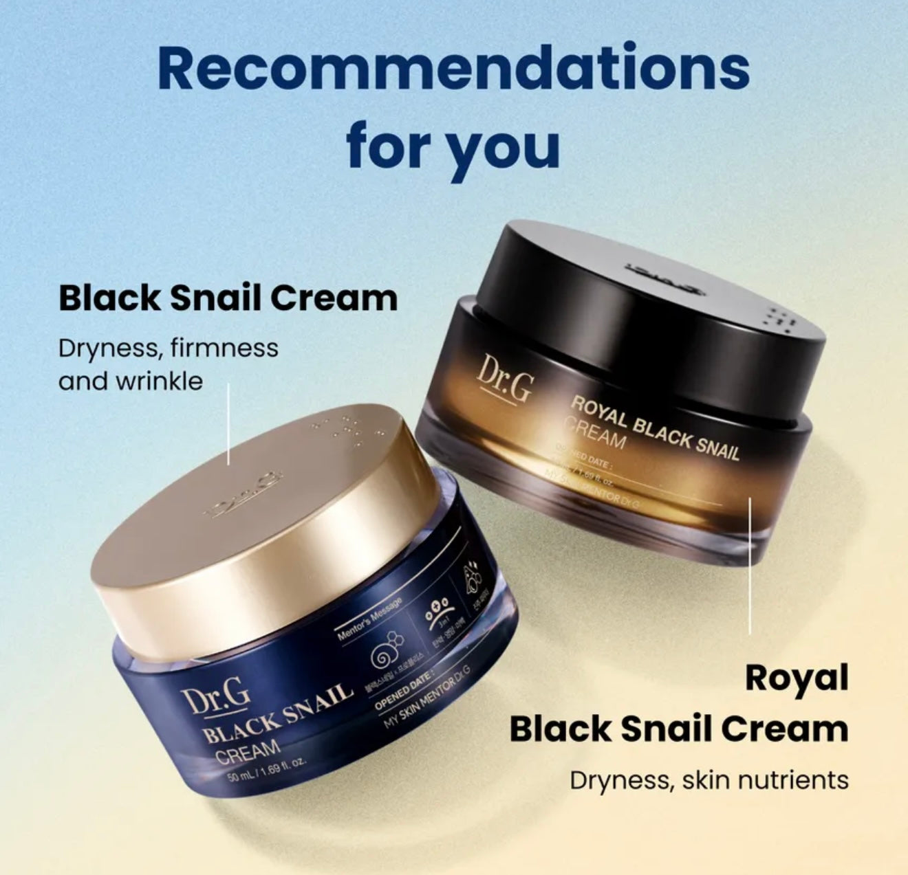 Dr.G Black Snail Cream