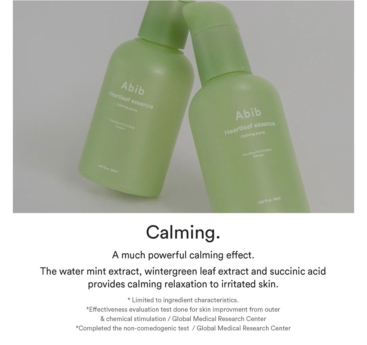 Abib Heartleaf essence Calming pump