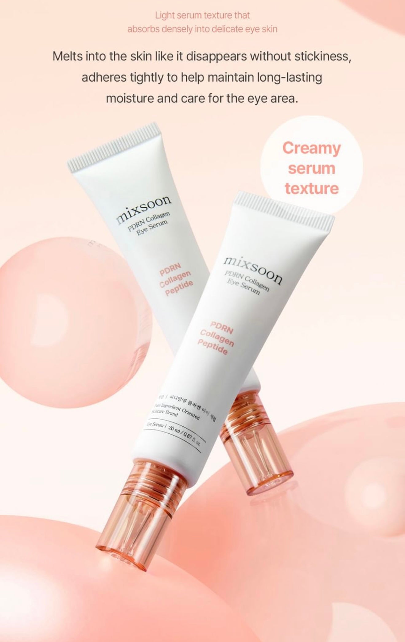 mixsoon PDRN Collagen Eye Serum