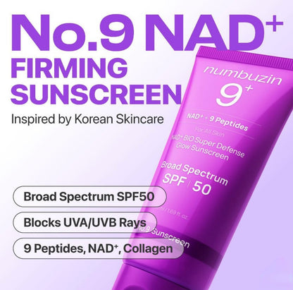 numbuzin No.9 NAD Peptides Dewy Sun Essence