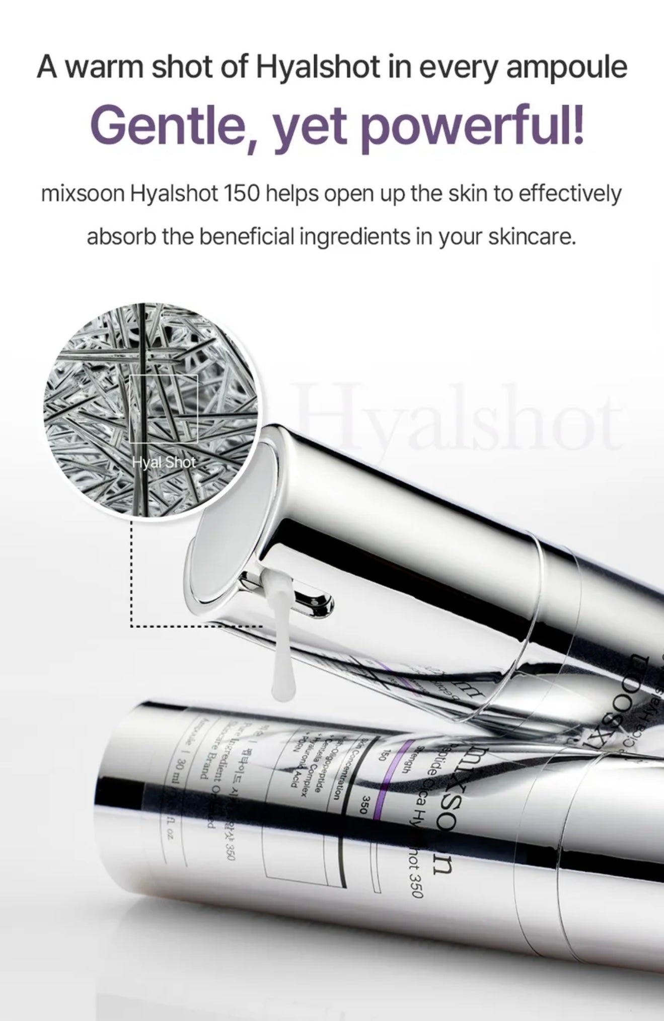 mixsoon Peptide Cica Hyalshot 150