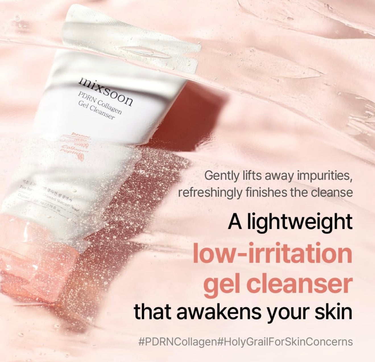 mixsoon PDRN Collagen Gel Cleanser