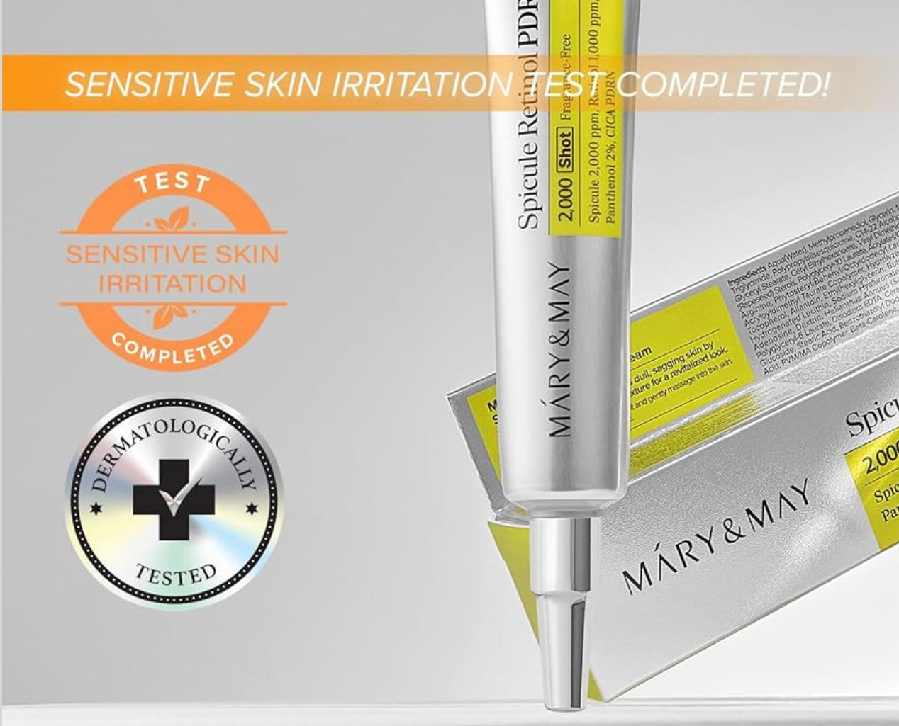 Mary&May Spicule Retinol PDRN Cream