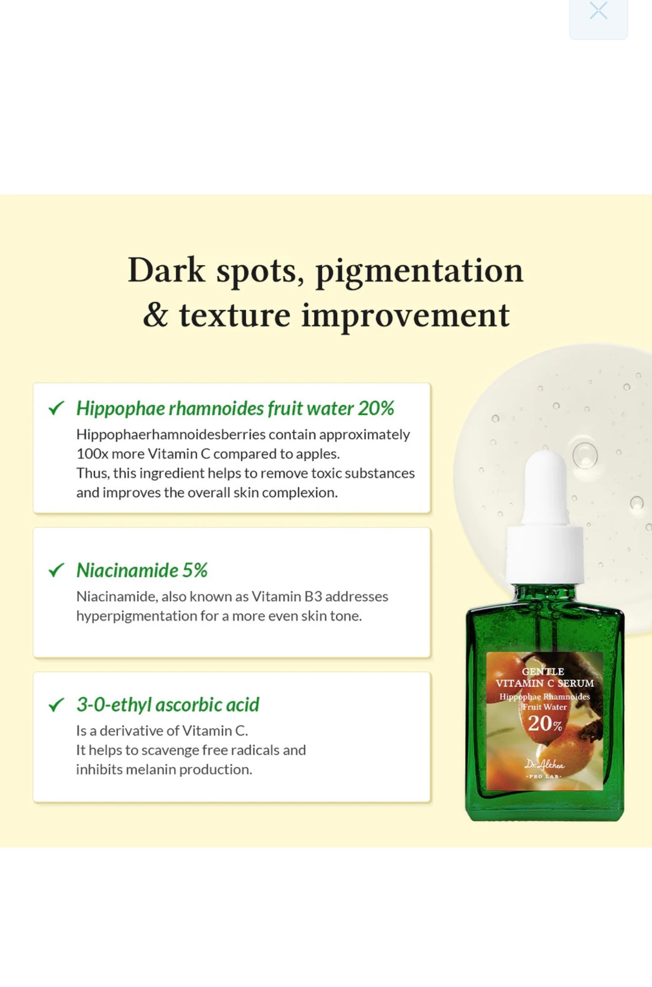 Dr.Althea Gentle Vitamin C Serum