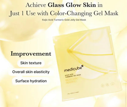 medicube Kojic Acid Turmeric Brightening Gel Mask