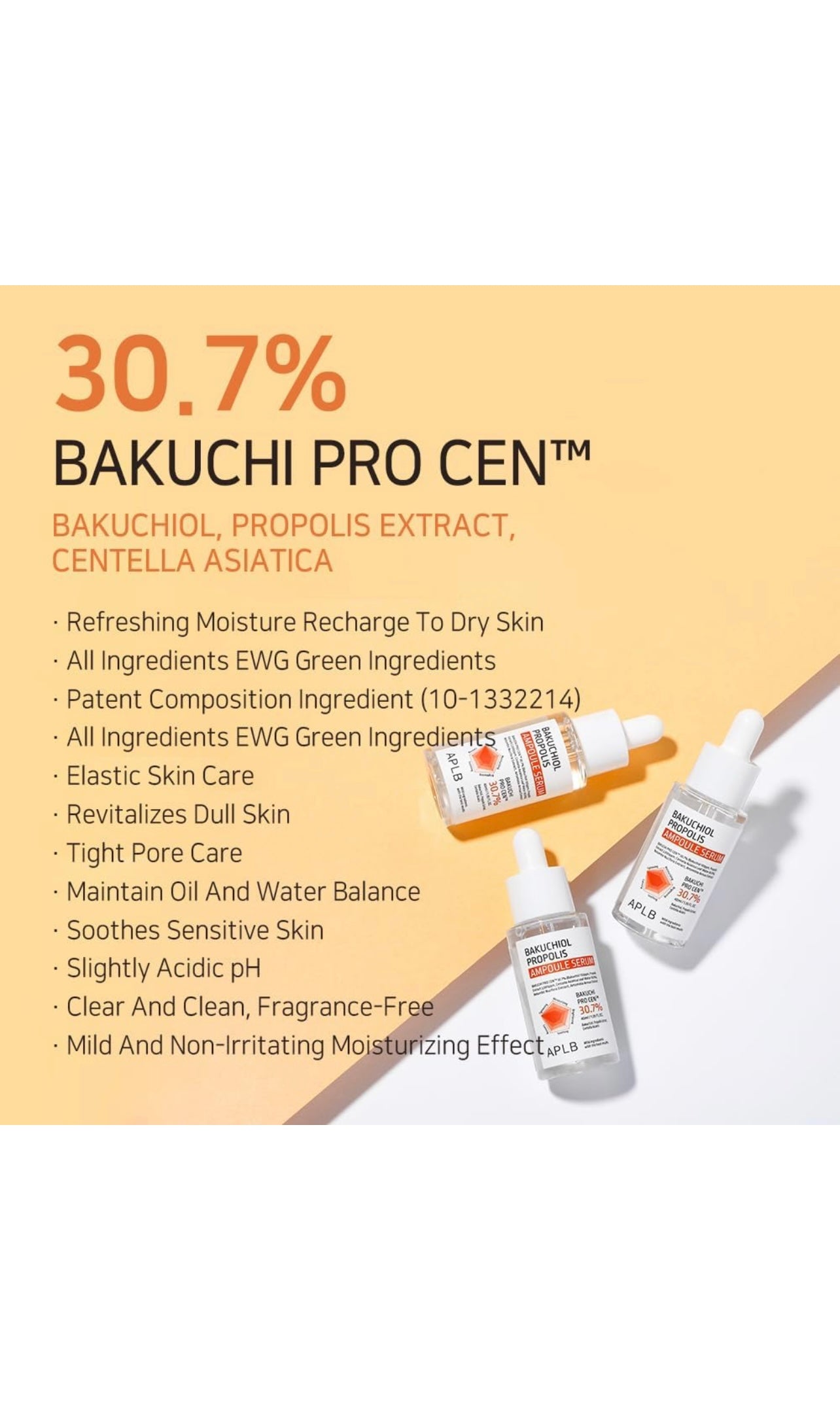 APLB Bakuchiol Propolis Ampoule Serum