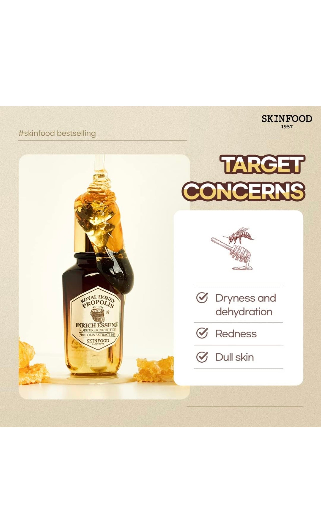 SKINFOOD Royal Honey Propolis Enrich Essence 50ml