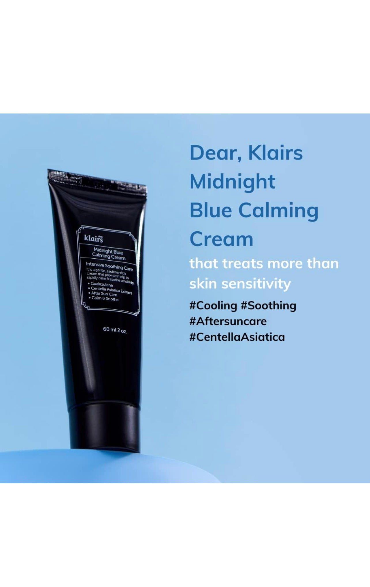 DearKlairs Midnight Blue Calming Cream