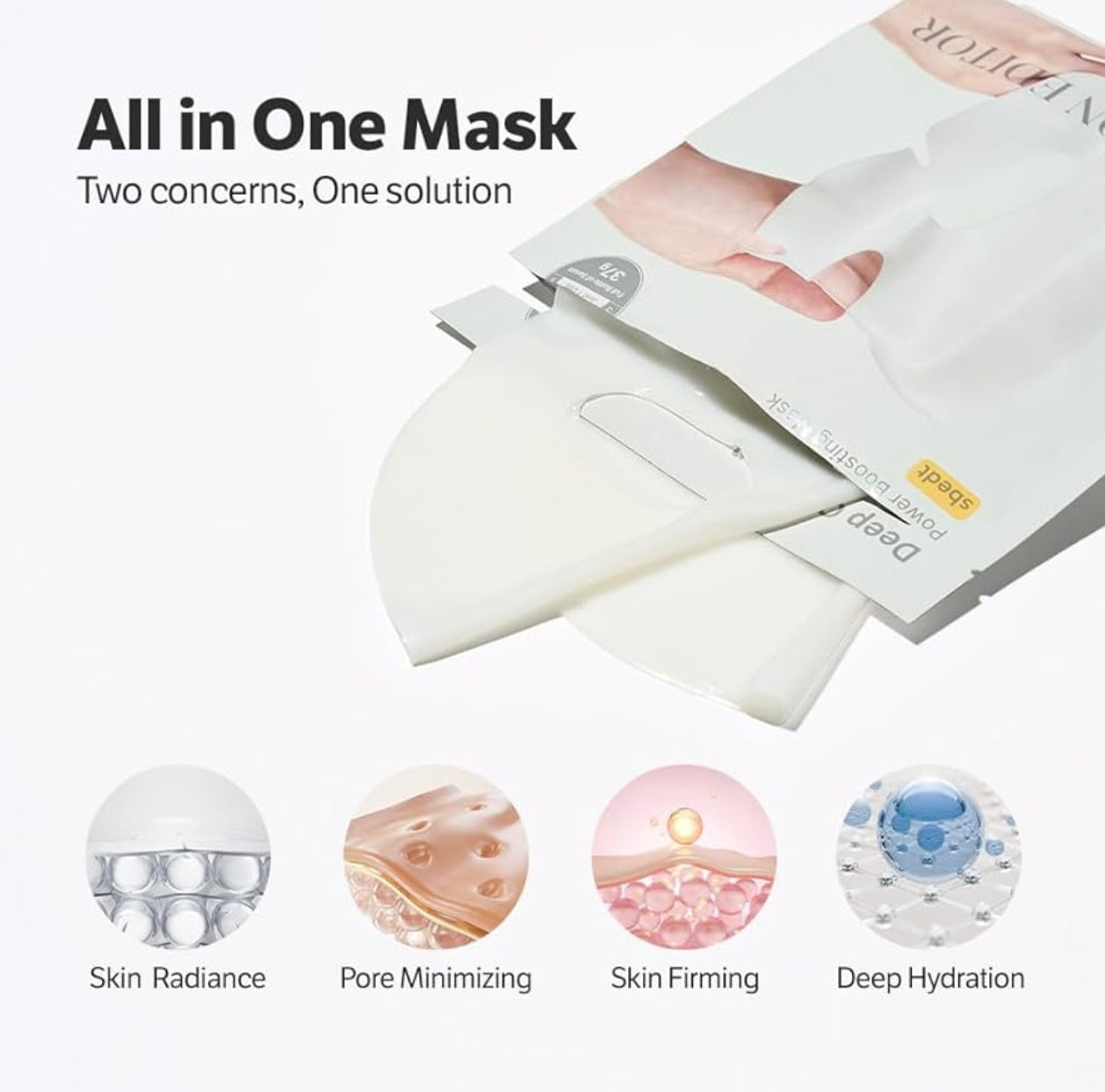 SUNGBOON EDITOR Deep Collagen Mask 4 sheets
