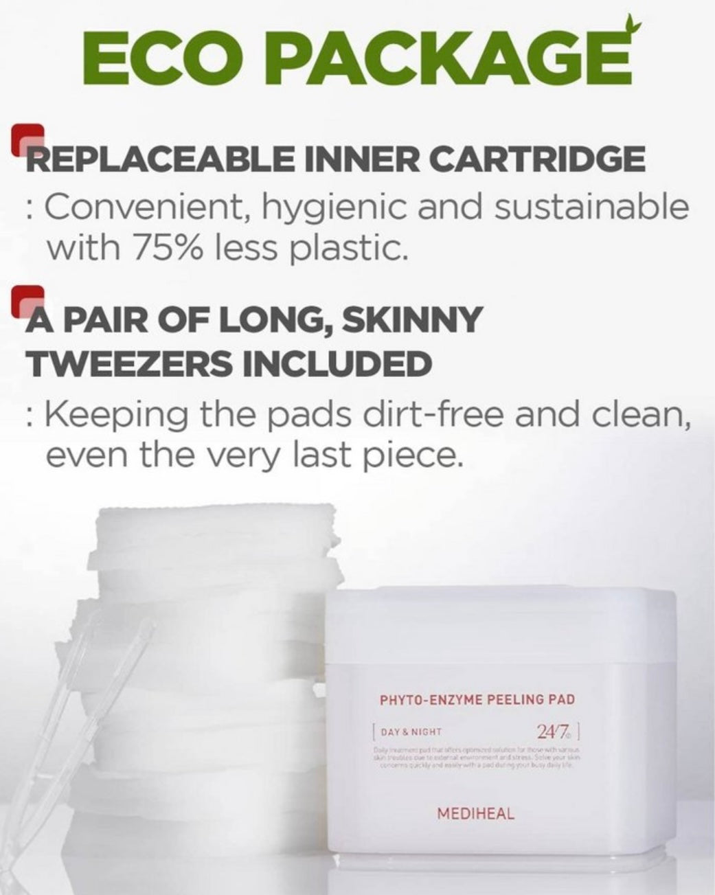 MEDIHEAL Phyto-Enzyme Peeling Toner Pads