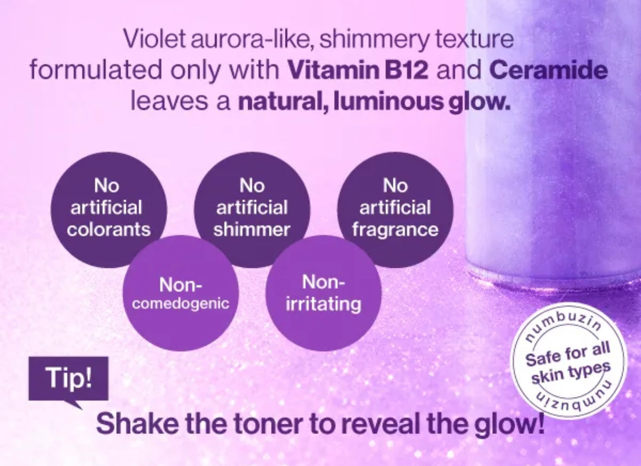 numbuzin No.9 NAD+ PDRN Glow Boosting Toner