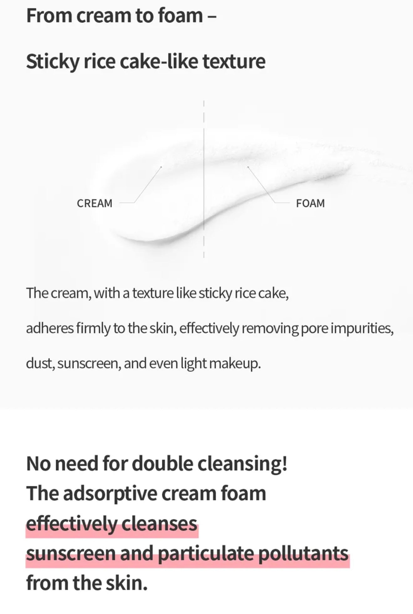 S.NATURE Aqua Rice Foam Cleanser