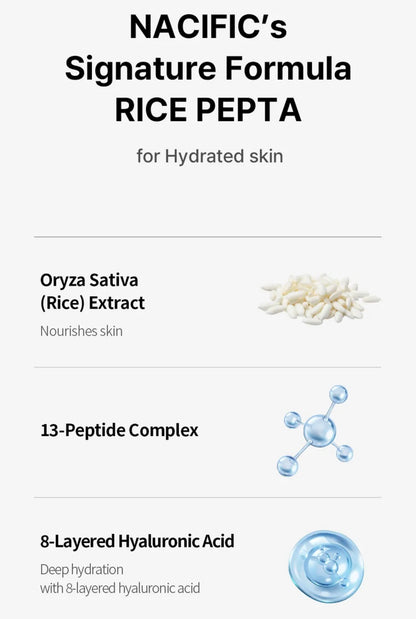 Nacific Rice Pepta Collagen Gel Mask