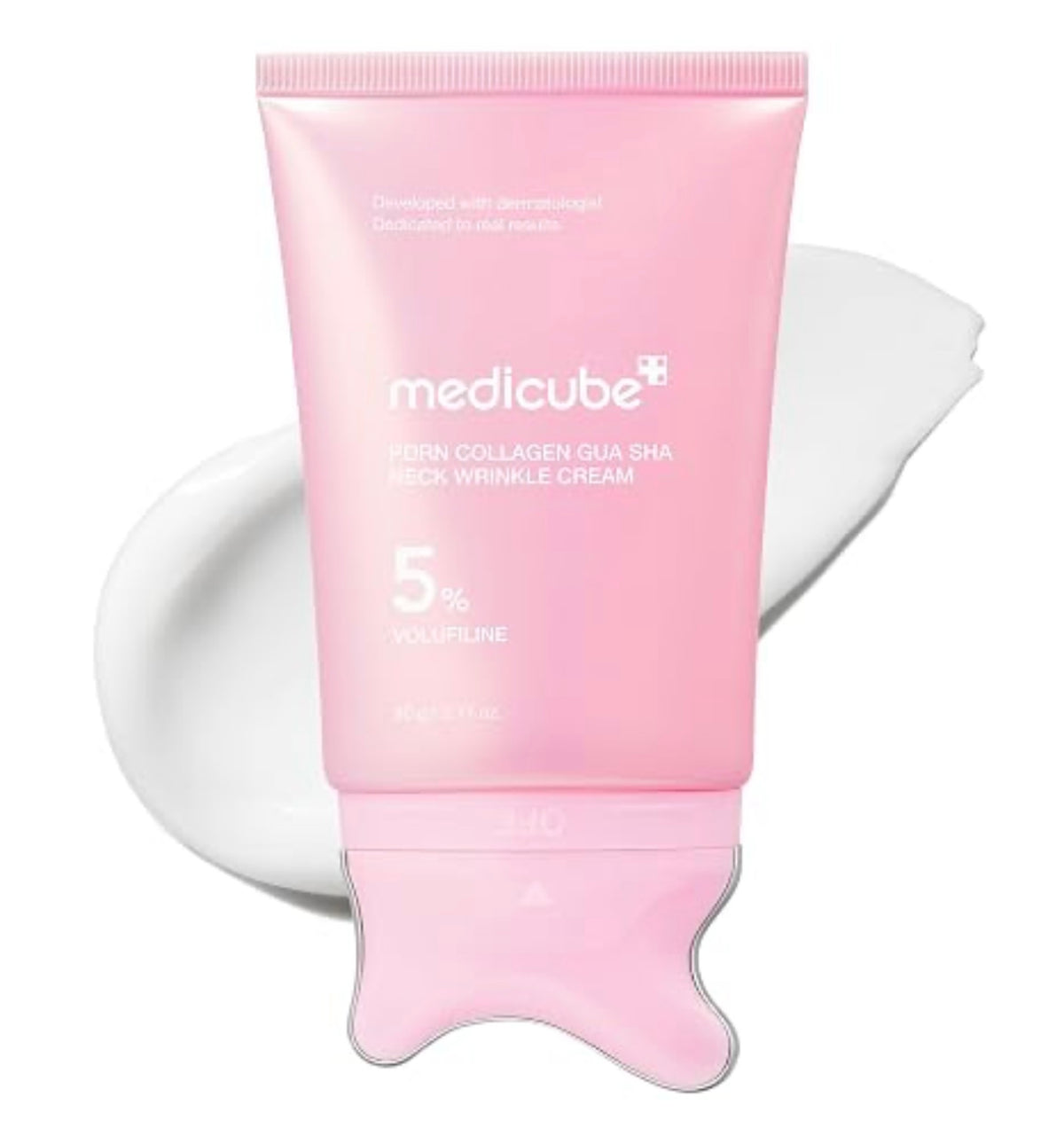 Medicube PDRN Collagen Gua Sha Neck Wrinkle Cream