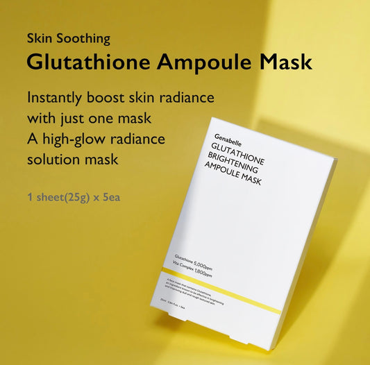 Genabelle Glutathione Brightening Ampoule Mask