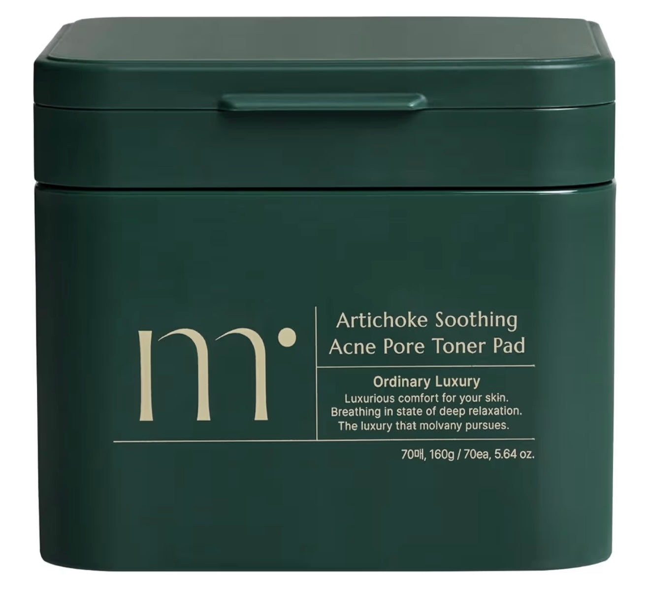 Molvany Artichoke Soothing Affect Pore Toner Pad