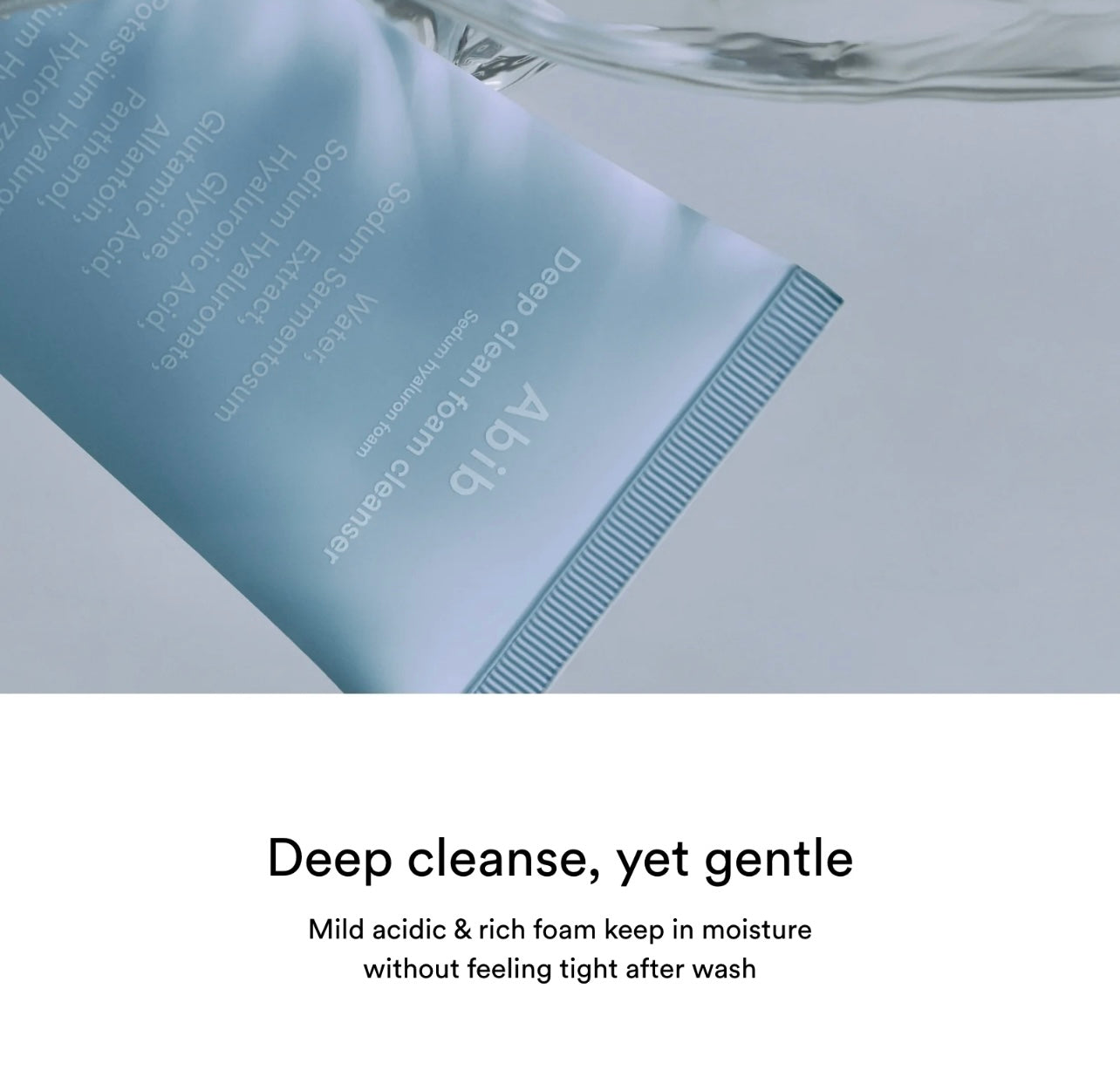 Abib Deep Clean Foam Cleanser Sedum Hyaluron Foam