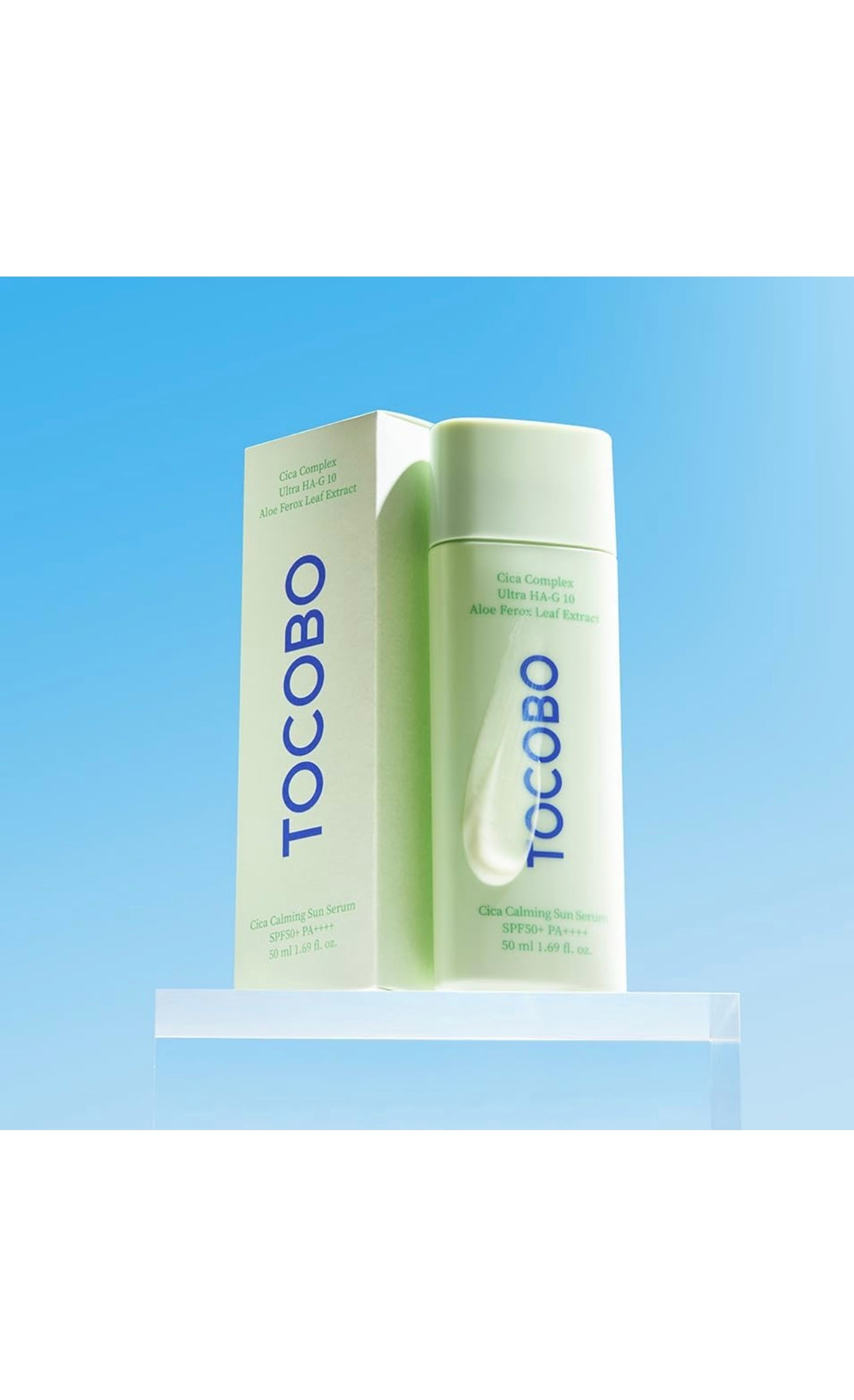 TOCOBO Cica Calming Sun Serum SPF50 PA++++