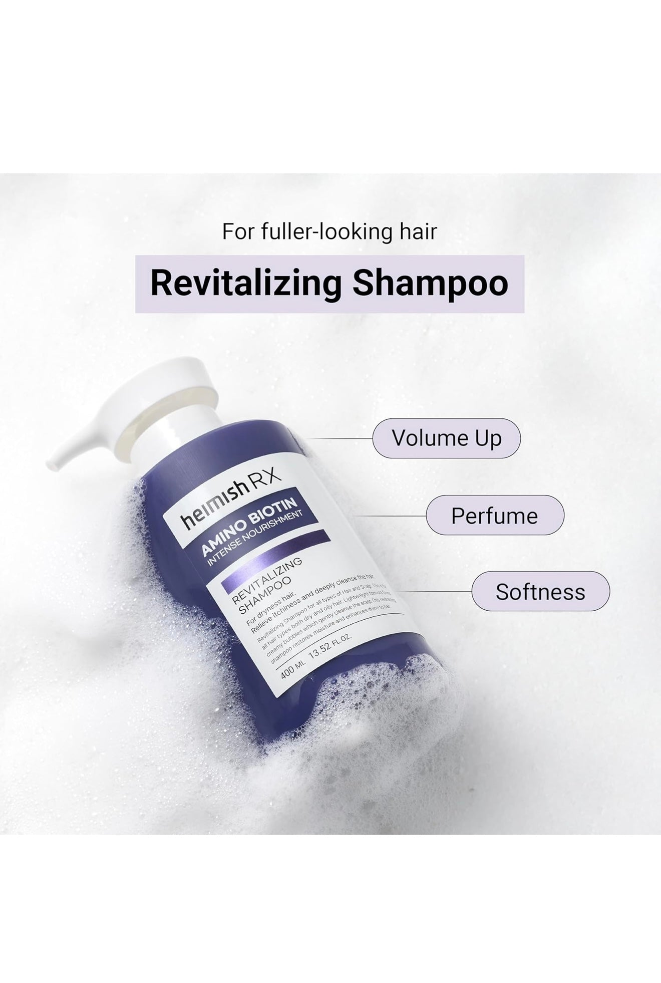 heimish RX Amino Biotin Revitalizing Shampoo