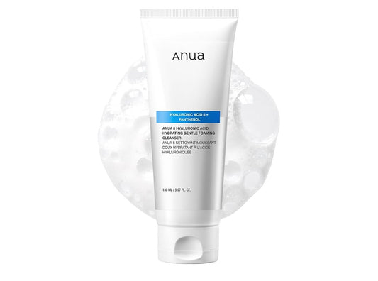 Anua 8 Hyaluronic Acid Hydrating Gentle Foaming Cleanser