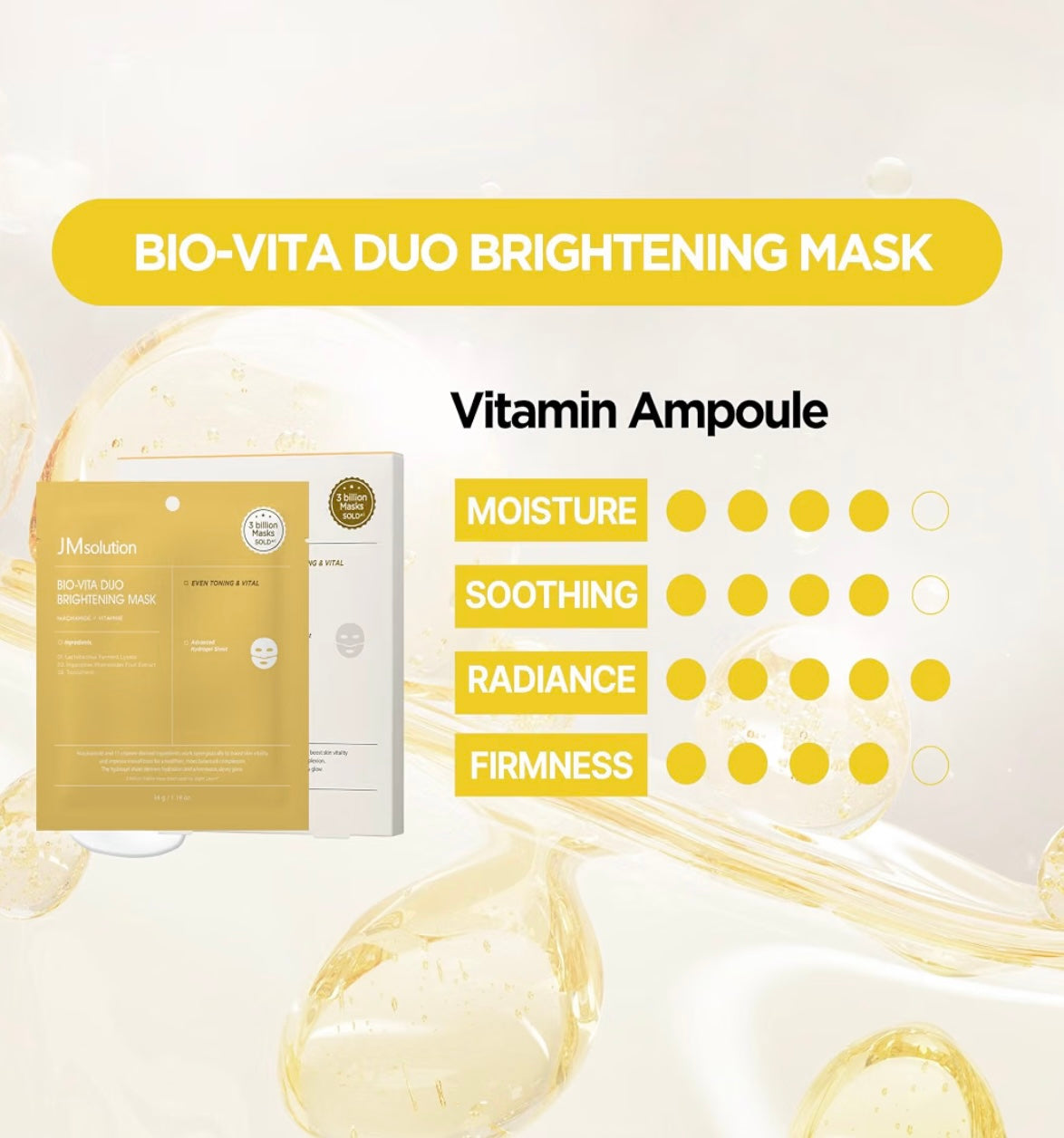 JMsolution Bio-Vita Duo Brightening Mask
