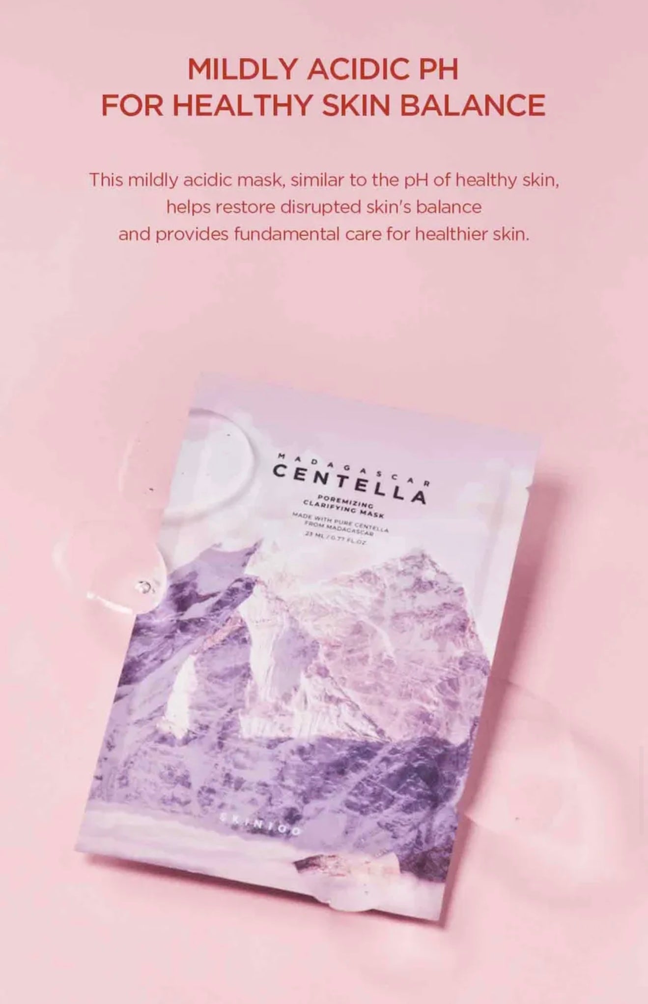 SKIN1004 Madagascar Centella Poremizing Clarifying Mask (5 sheets)