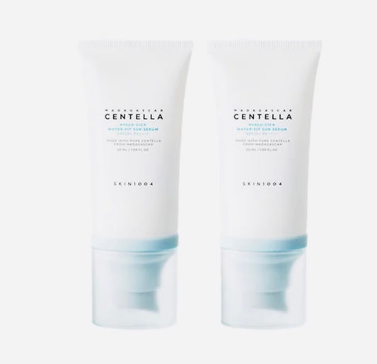 SKIN1004 Madagascar Centella Hyalu-Cica Water-Fit Sun Serum Twin Pack (SPF50+ PA++++)
