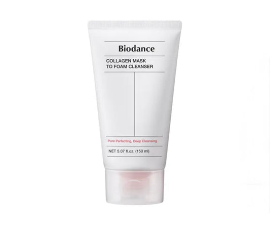 Biodance Collagen Mask To Foam Cleanser