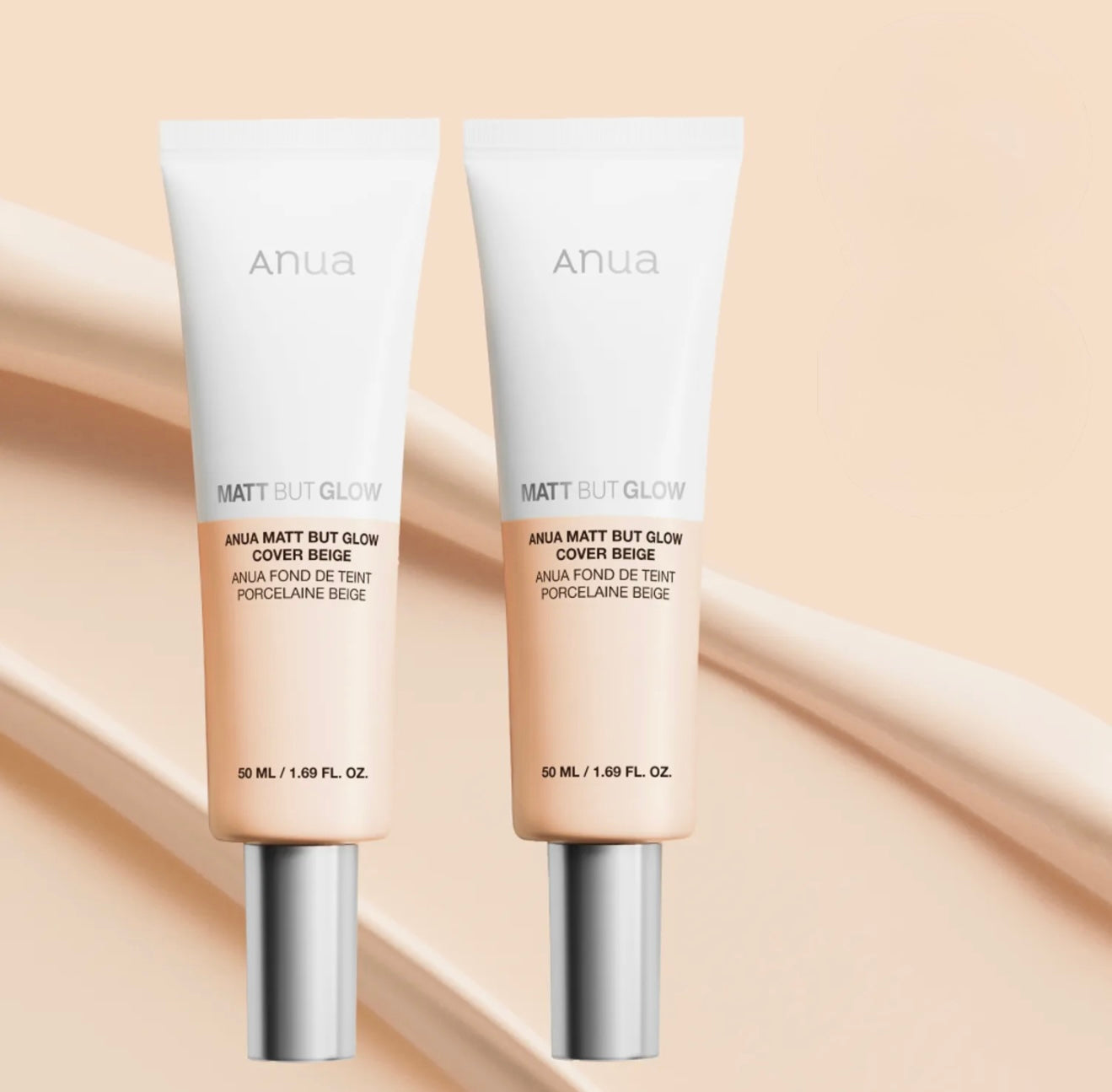 Anua Matt But Glow Cover Beige SPF 50+ PA++++