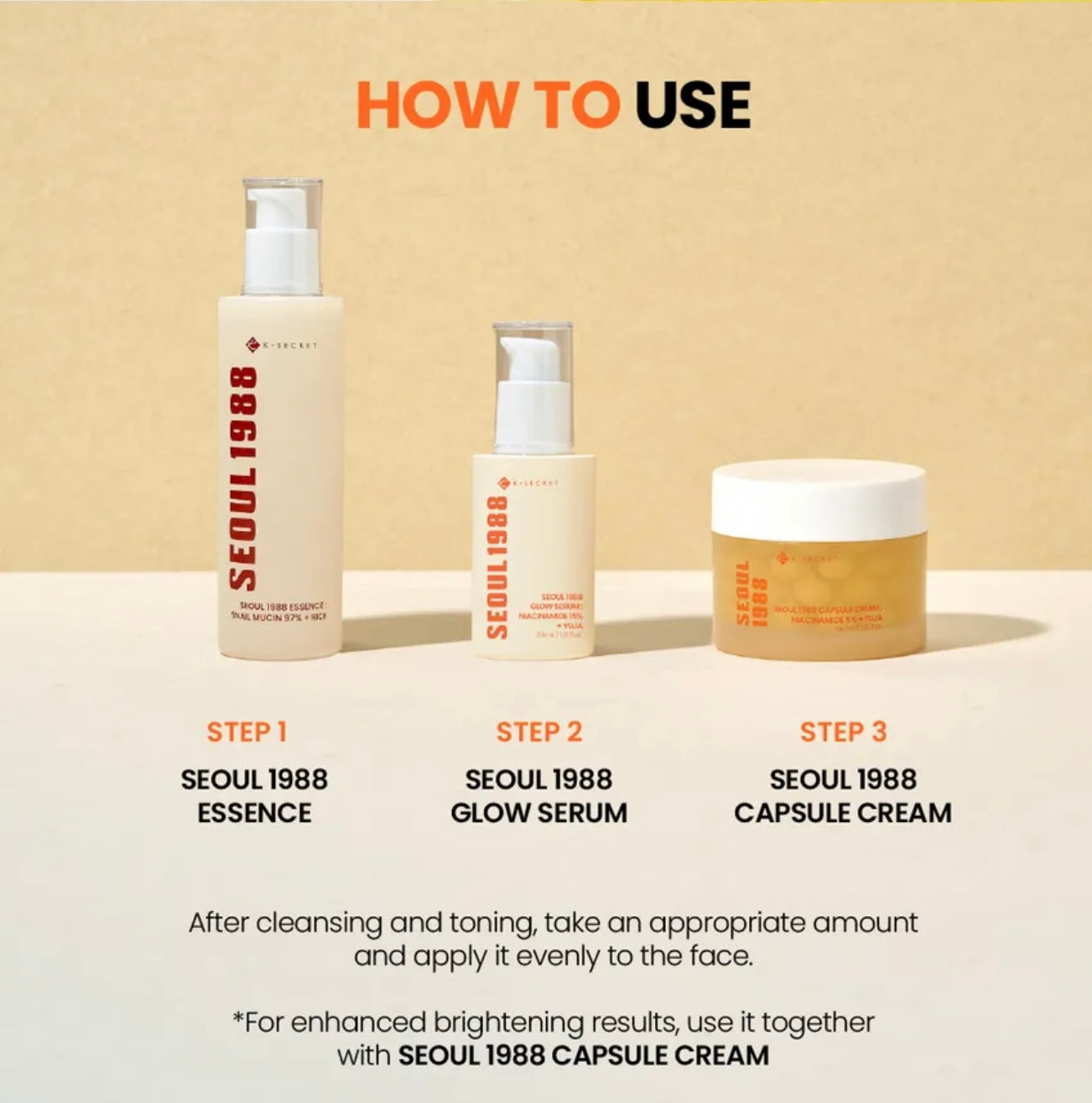 KSECRET SEOUL 1988 Glow Serum : Niacinamide 15% + Yuja