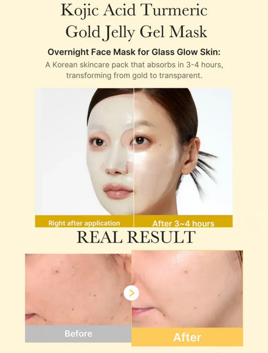 medicube Kojic Acid Turmeric Brightening Gel Mask