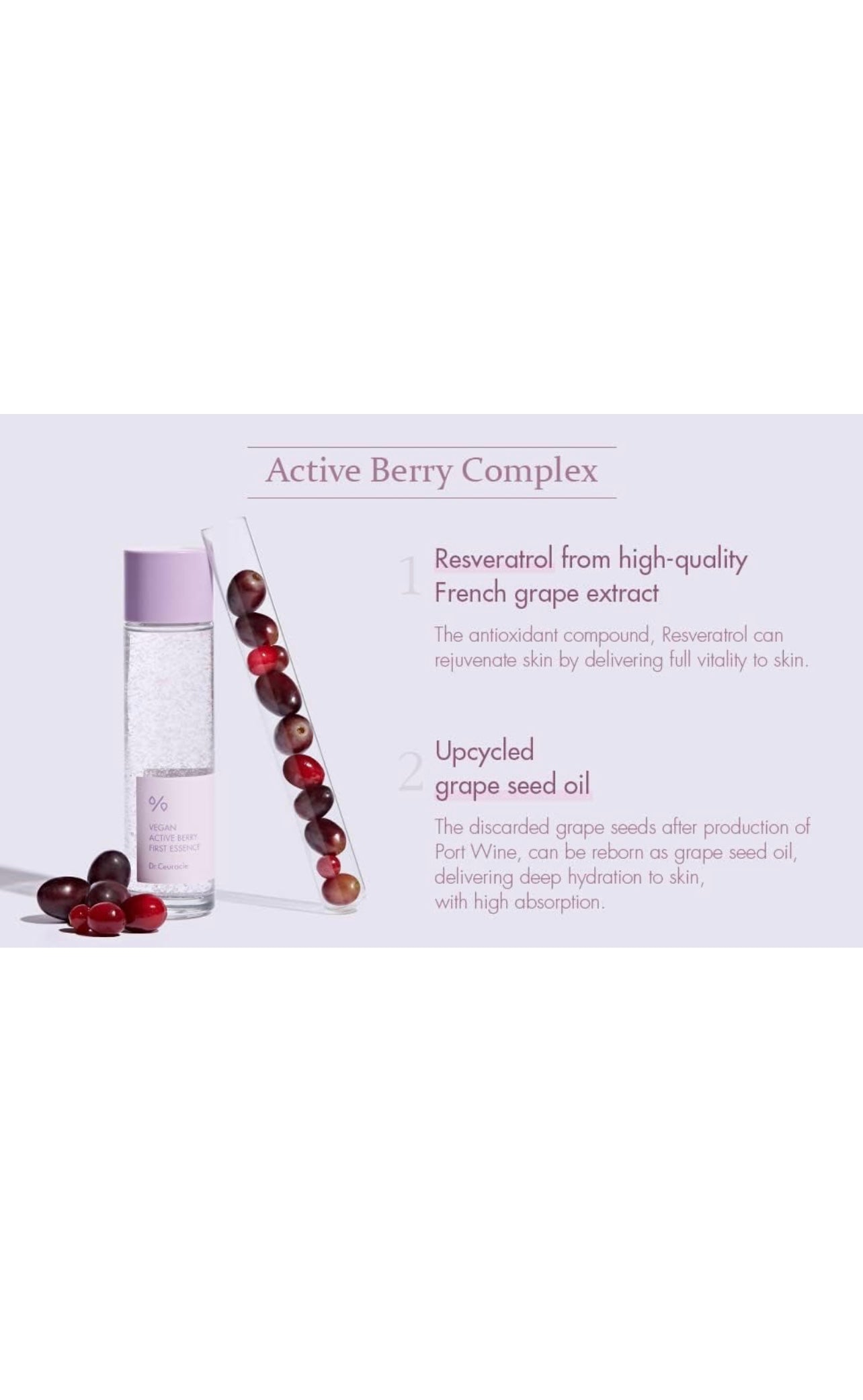 Dr.Ceuracle Vegan Active Berry First Essence