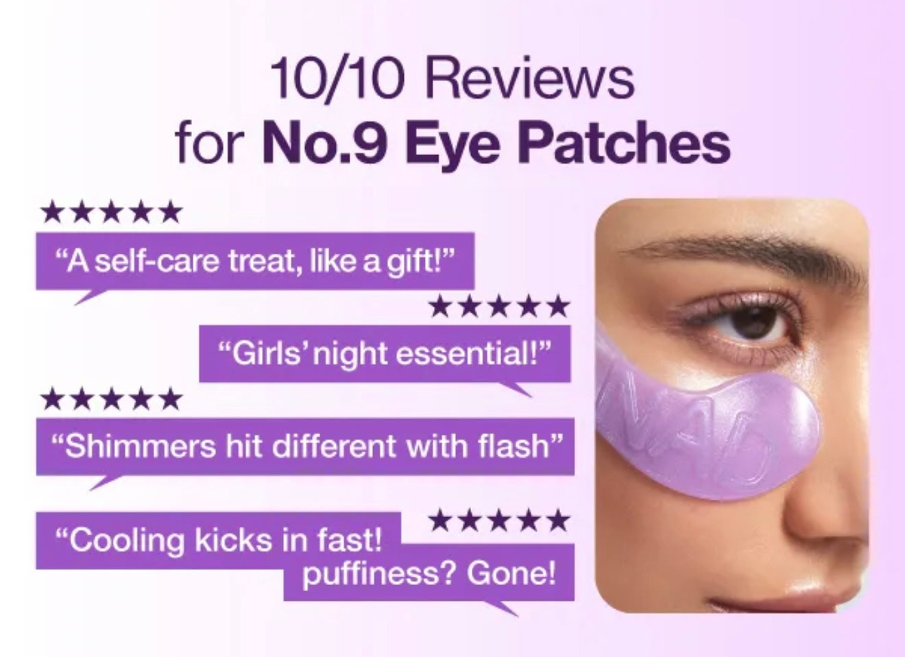 numbuzin No.9 NAD+ Collagen Under Eye Patches