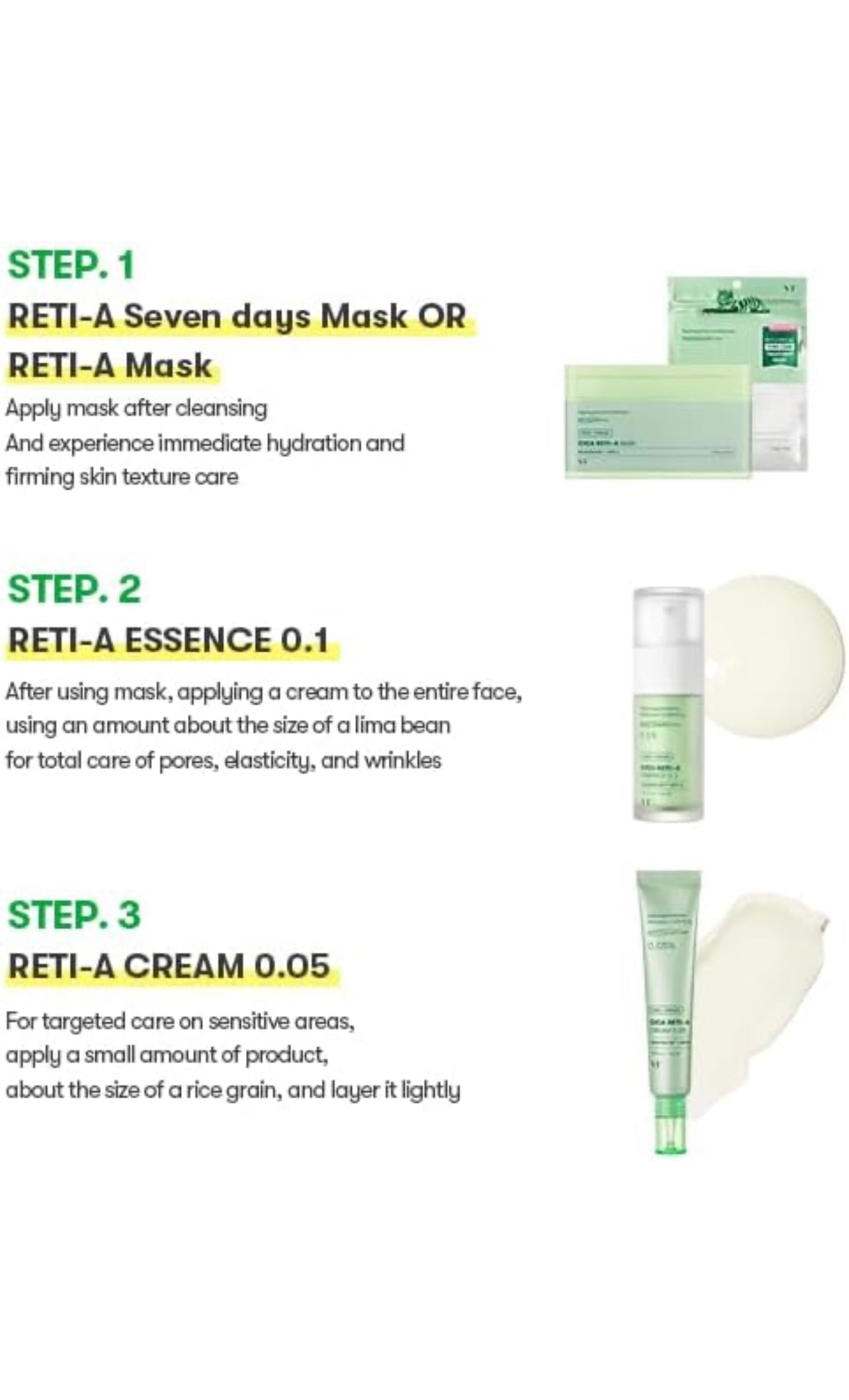 VT Cosmetics CICA Reti-A Mask