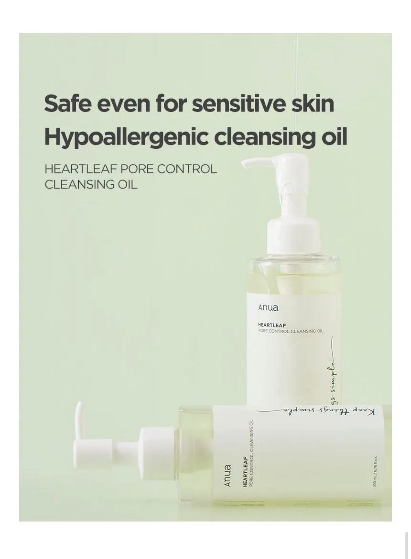 Anua Heartleaf Pore Control Cleansing Oil