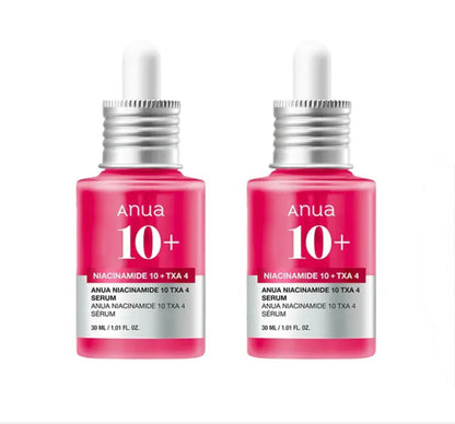 Anua Niacinamide 10 TXA 4 Serum x 2 + Cleansing Duo