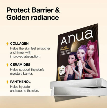 Anua Kpop Demon Hunters Ceramide Barrier Collagen Mask