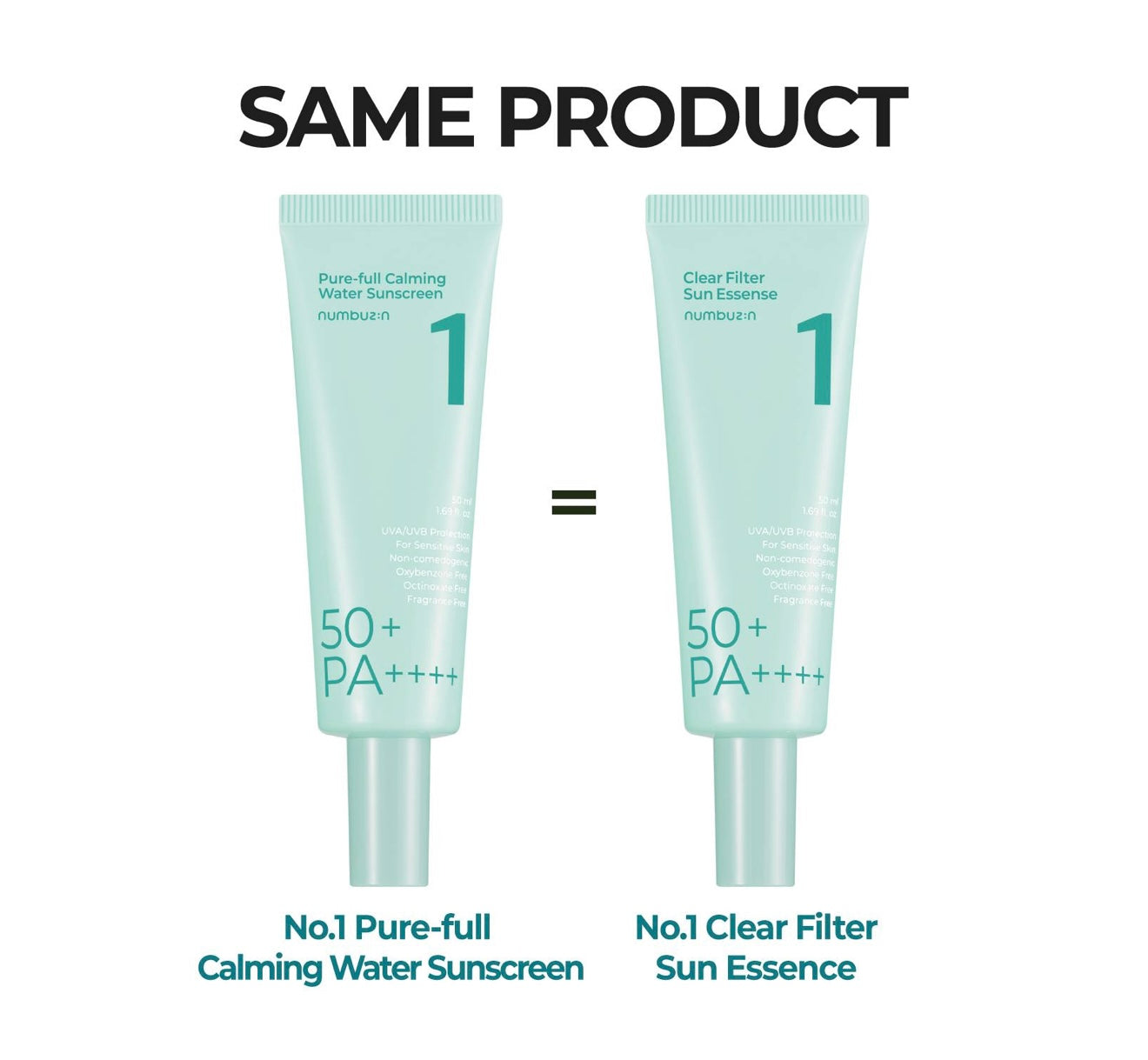 numbuzin No.1 Clear Filter Sun Essence